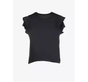 Женская футболка NEW BATERFFLY 1069 Черный - ростовка 5 шт.
